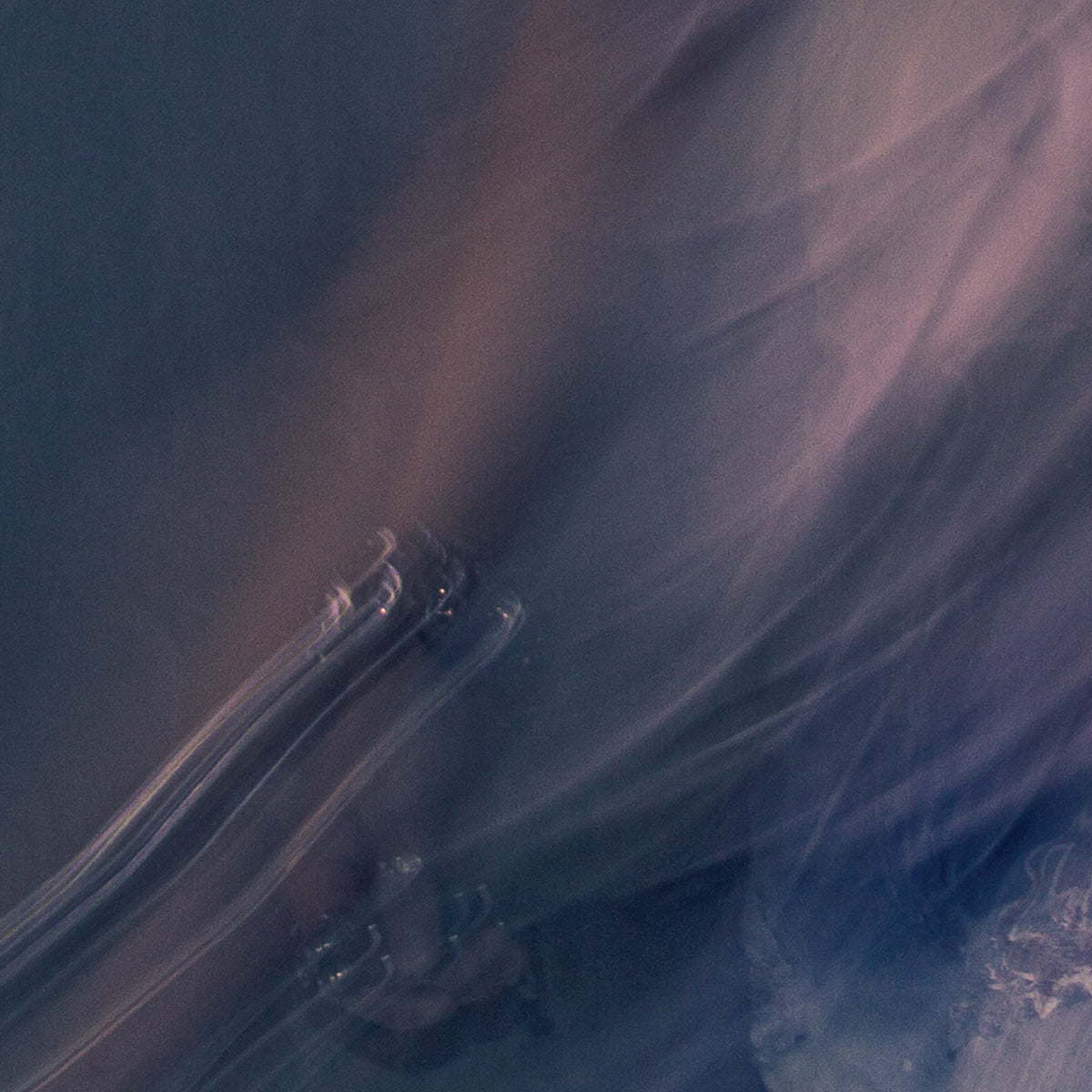 close up motion image muted color